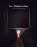 LED Light USB iPhone Cable Charger - FREE SHIPPING