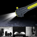 Multifunction Emergency Escape Survival Torch Hammer - FREE SHIPPING