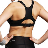 THE ABSOLUTE ZIP SPORTS BRA - FLEXIBLE COMFORT BREATHABLE