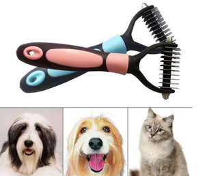 Dog Cat Dematting Rake Brush