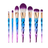 Unicorn 7 Pieces Set Beauty Makeup Brushes - FREE SHIPPING