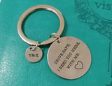 Drive Safe Customized  Engraved Initials Keyring - FREE SHIPPING