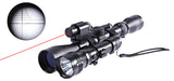 Tactical Riflescope Reticle Scope Device Mount Flashlight Rifle Laser Gun For Hunting - FREE SHIPPING
