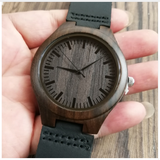 To My Dad I Love You Laser Engraved Wooden Watch