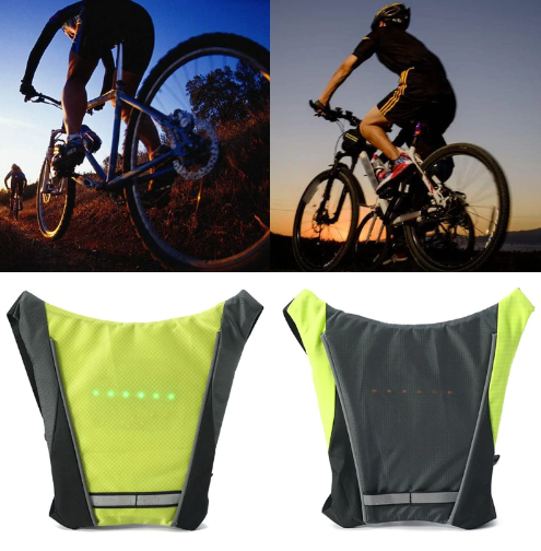 2019 Traffic Light Safety Vest With Wireless Remote Control