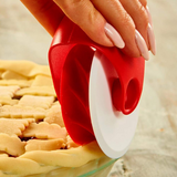 DECORATING PLUNGER AND PASTRY WHEEL CUTTER SET - MAKE GOODIES LIKE A PRO!