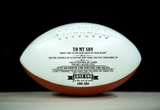 To My Son American Football Gift From Dad Football Sport NFL Gifts